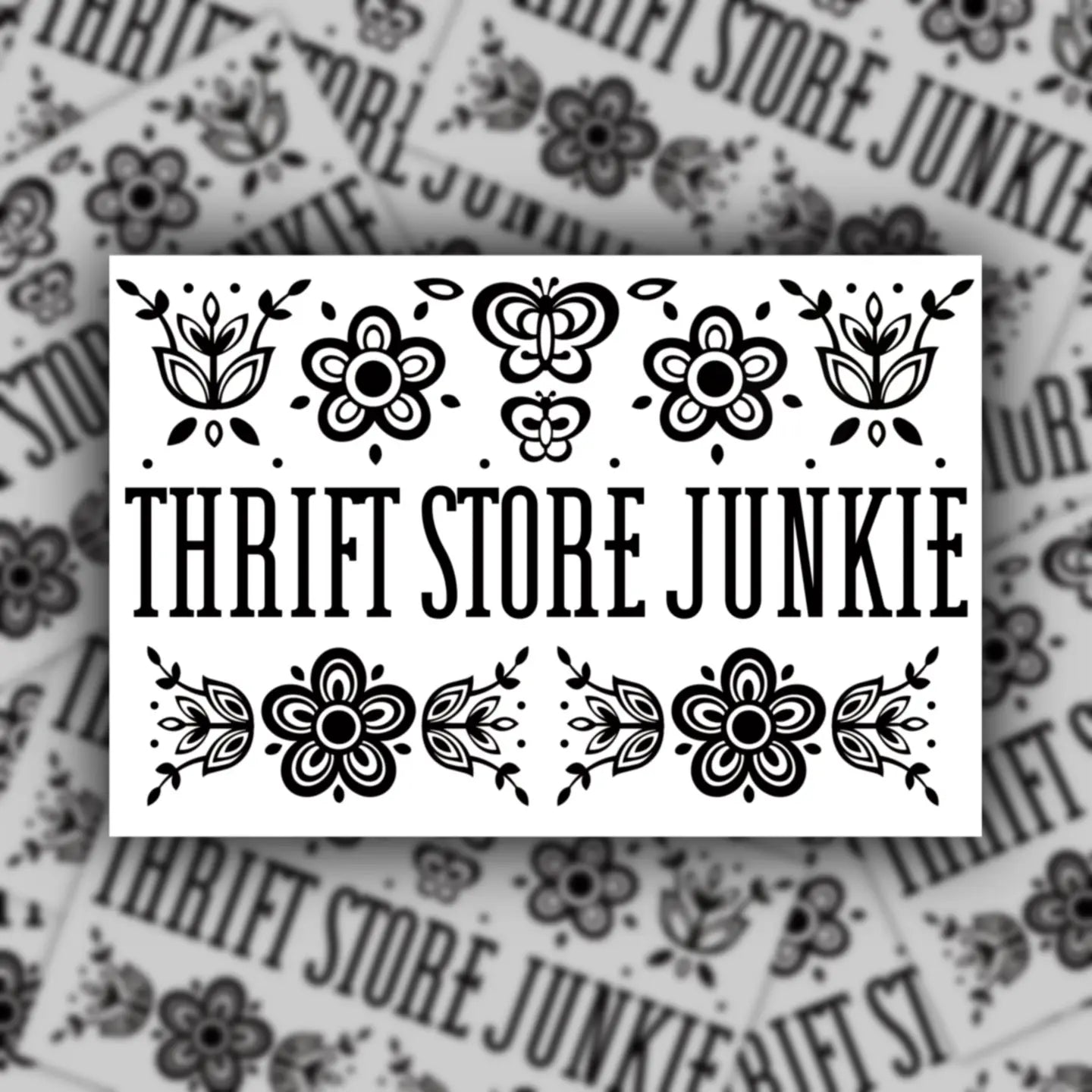 Thrift Store Stickers