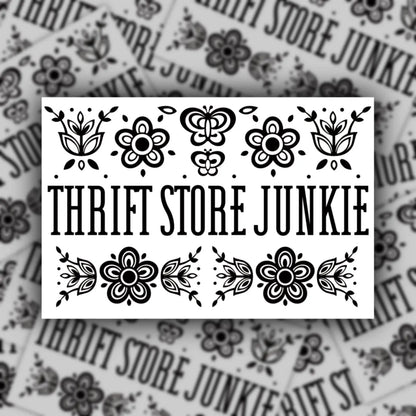 Thrift Store Stickers