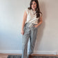 Navy Stripe Pants