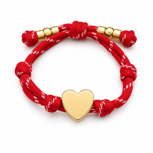 Game Day Adjustable Rope Bracelet