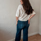 Wide Leg Dark Wash Jeans
