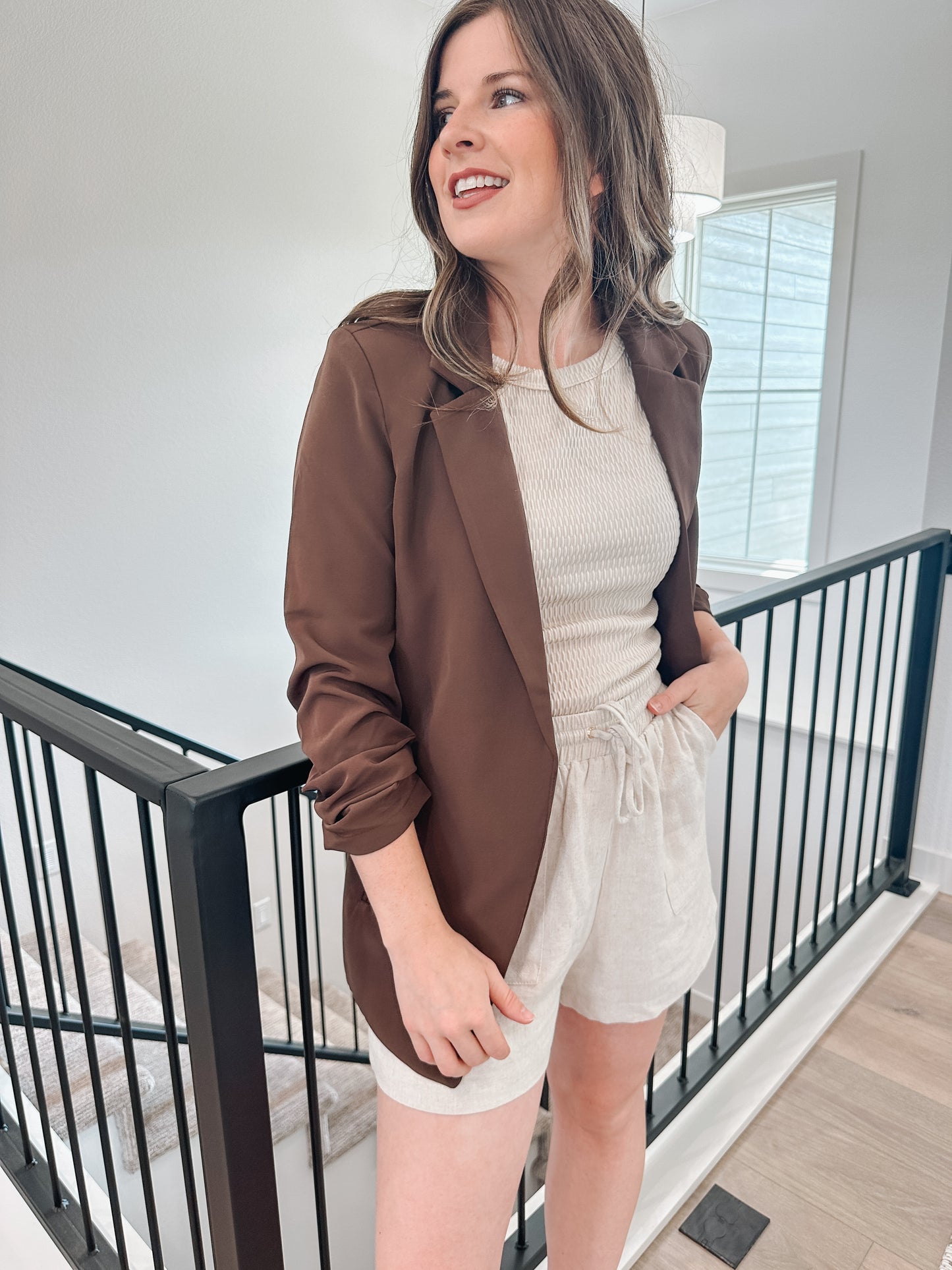 Essential Chocolate Brown Blazer