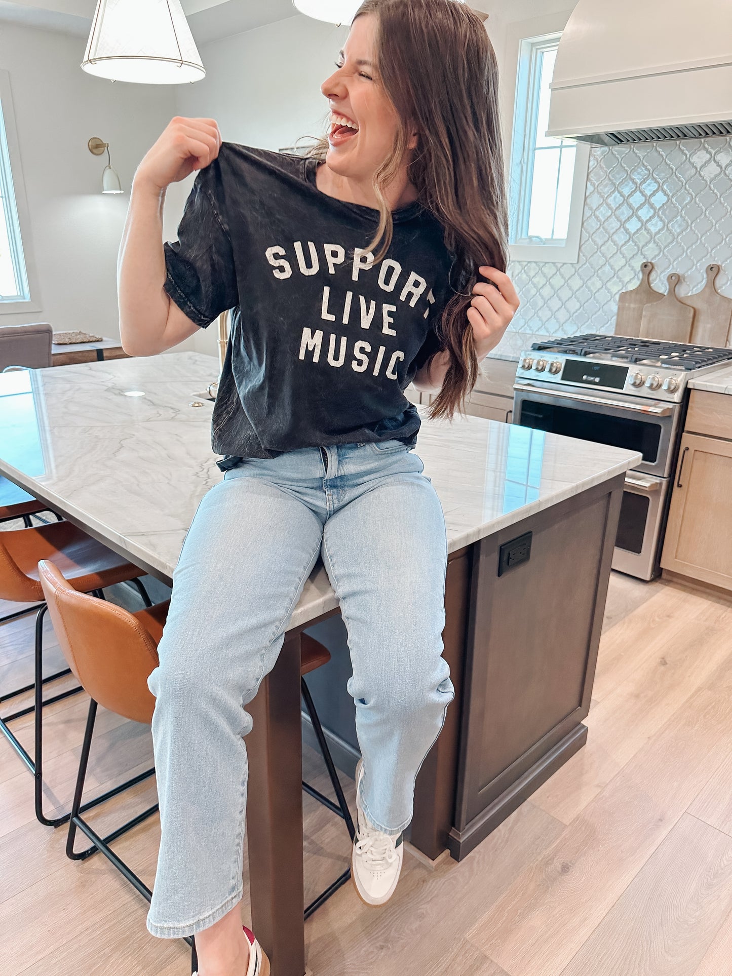 Support Live Music Tee