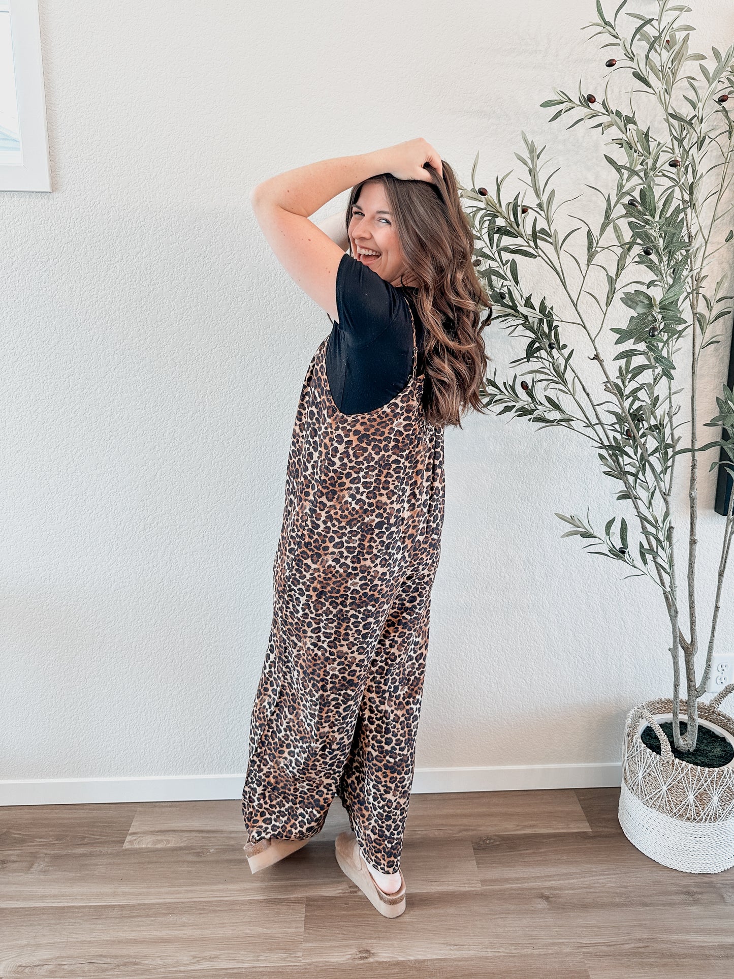 Leopard Jumpsuit