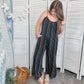Black Printed Breezy Jumpsuit