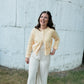 Basic Yellow Cardigan
