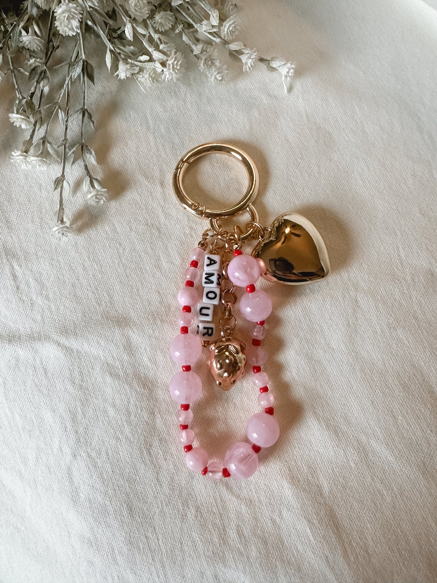 Amour Charm Keychain