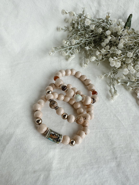 Build Your Own Bracelet Stack - Natural