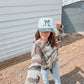 Green Bow Trucker Hat