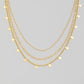 Dainty 3 Layered Chain Necklace