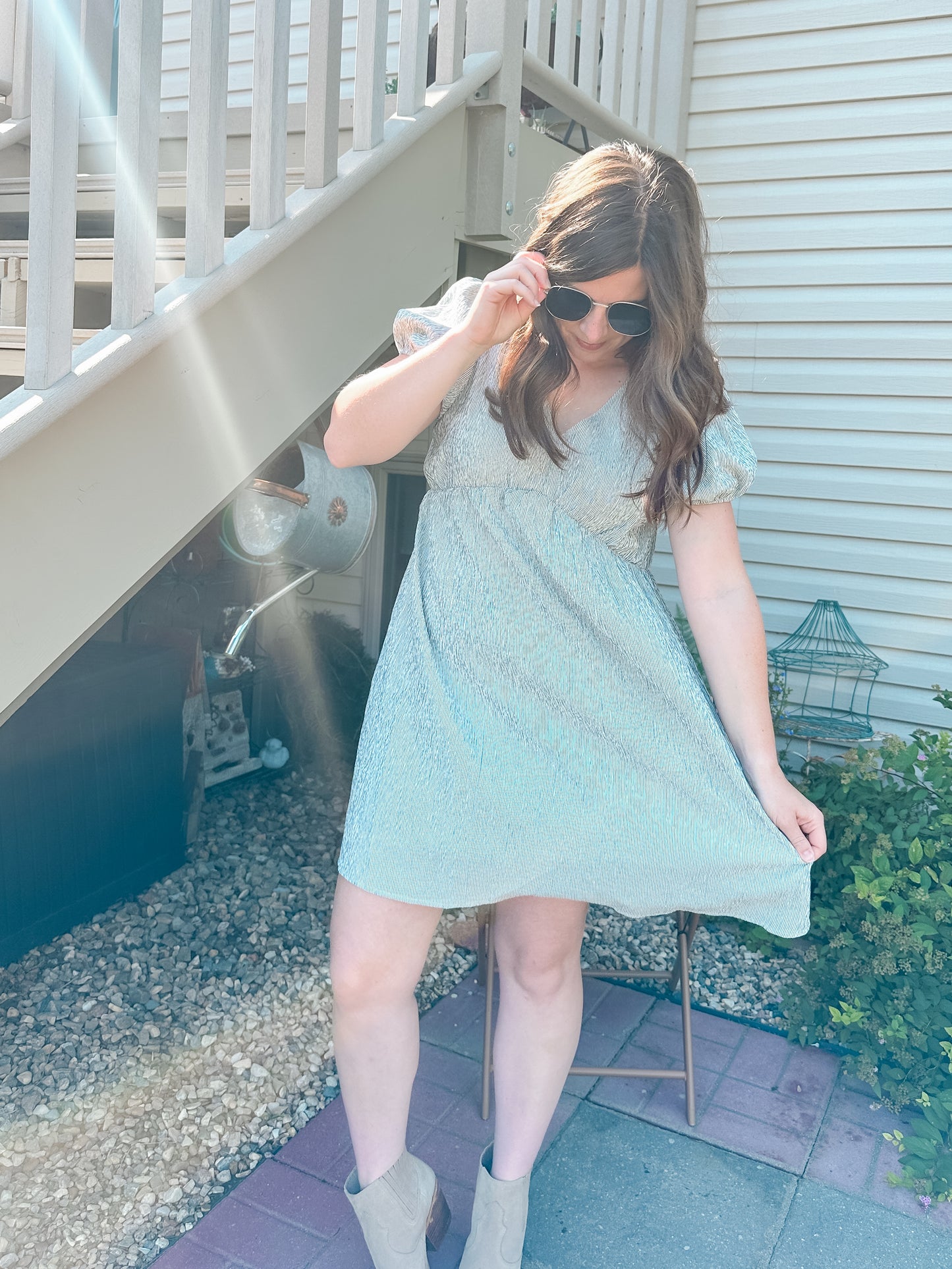 Sweet + Striped Dress