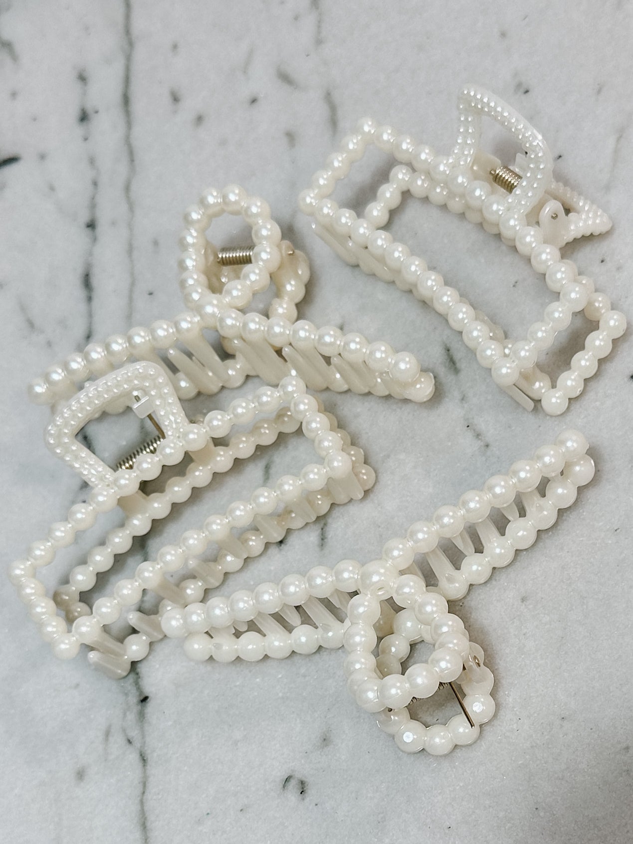 Pearl Claw Clips