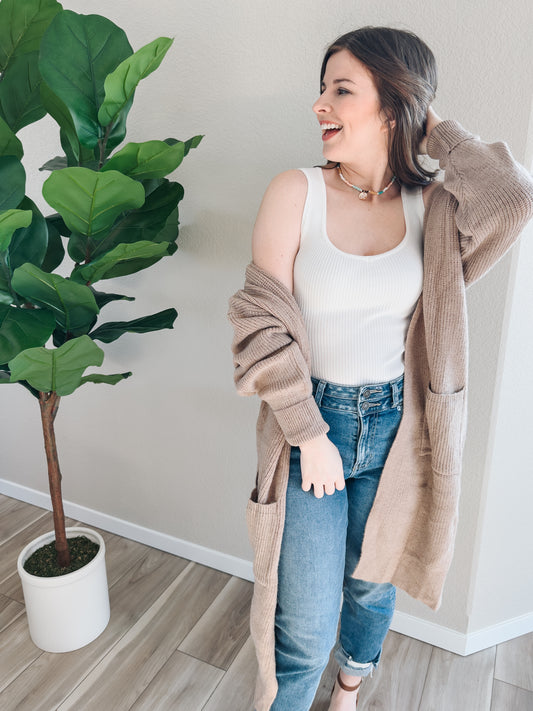 Classic Ribbed Tank Bodysuit