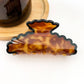 Wavy Edge Acetate Hair Claw Clip