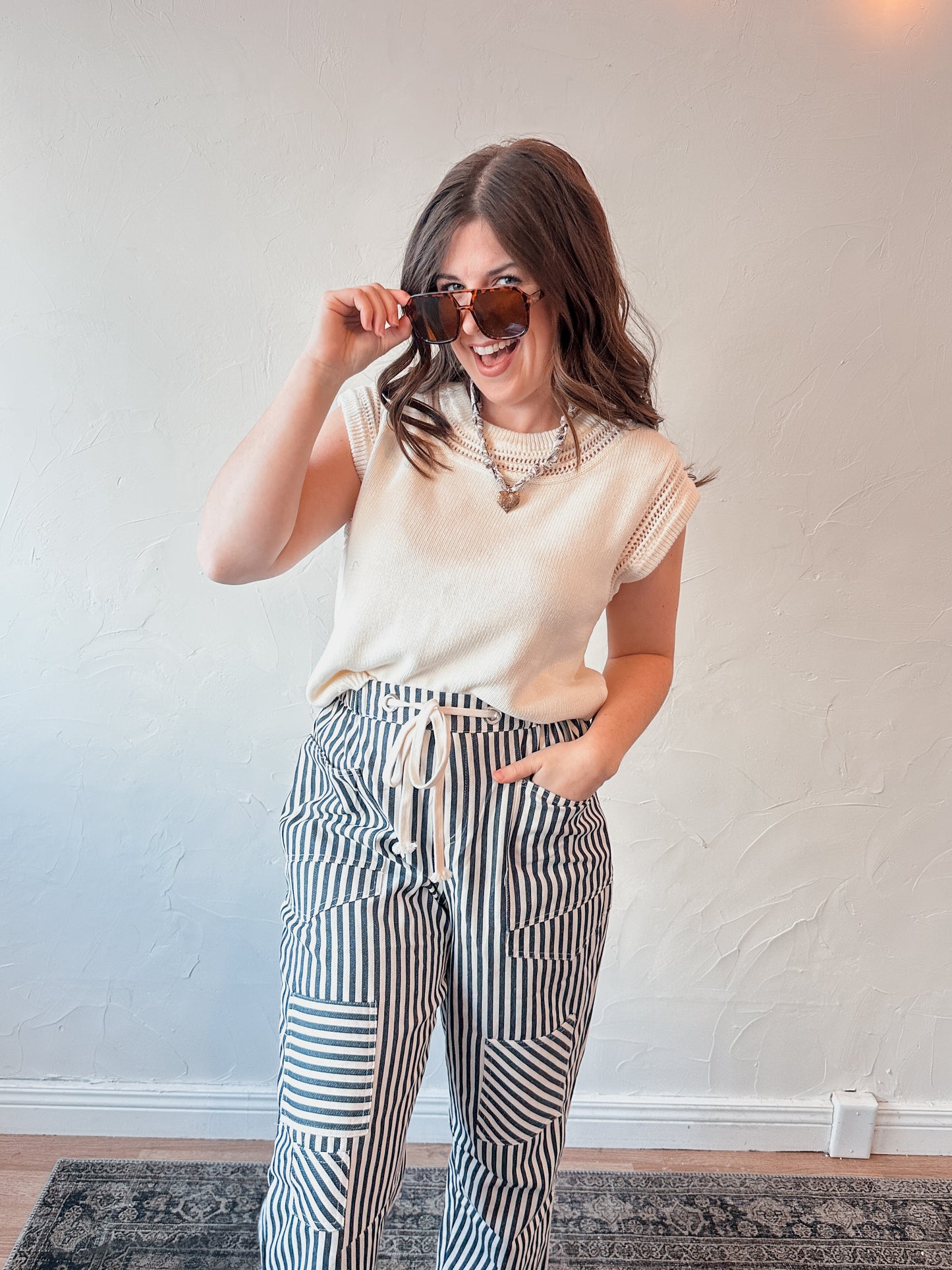 Retreat Open Knit Sweater