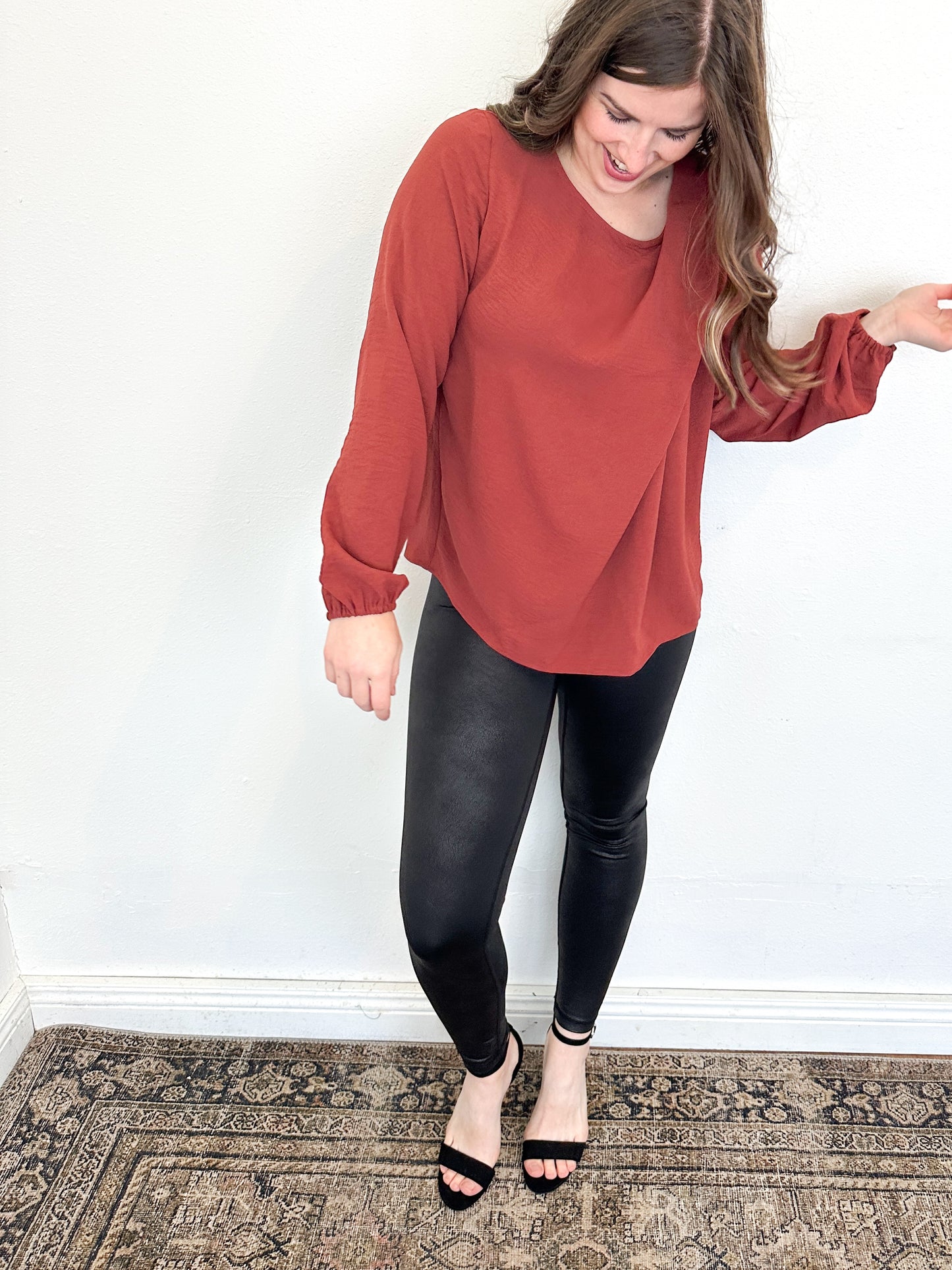 Faux Leather Leggings