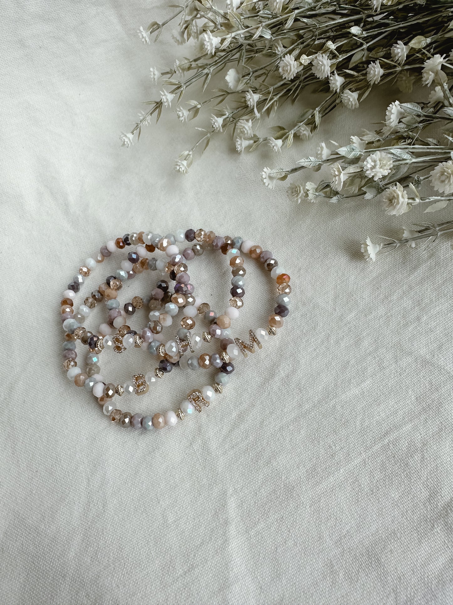 Gold Initial Bracelet