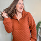 Quilted Quarter Zip