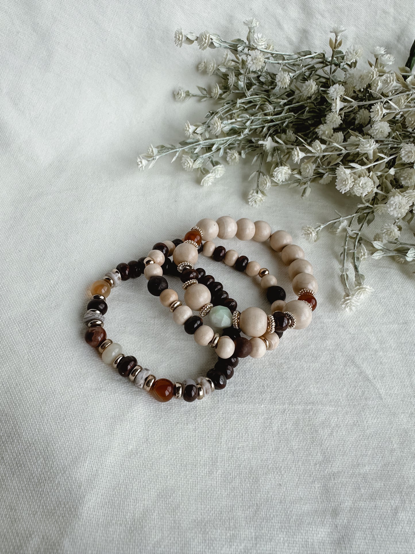 Build Your Own Bracelet Stack - Natural