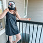 Washed Black Pocket Dress