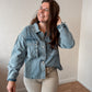Vintage Washed Denim Shacket