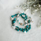 Turquoise Shell Bracelet Set