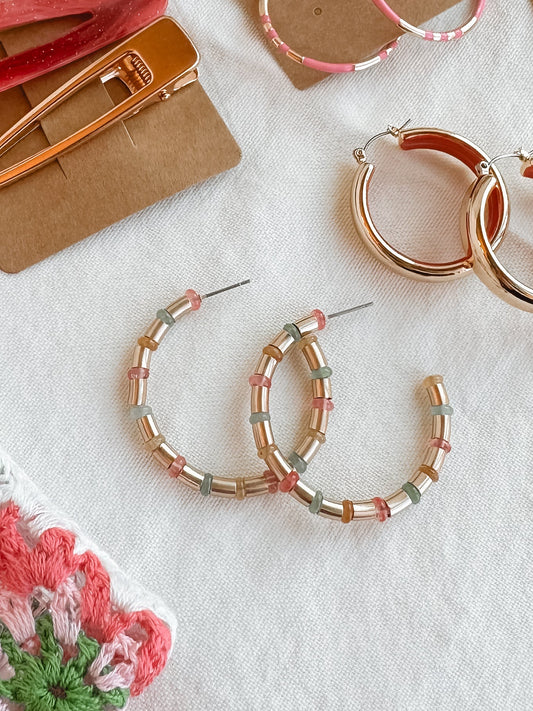 Colorblock Hoops