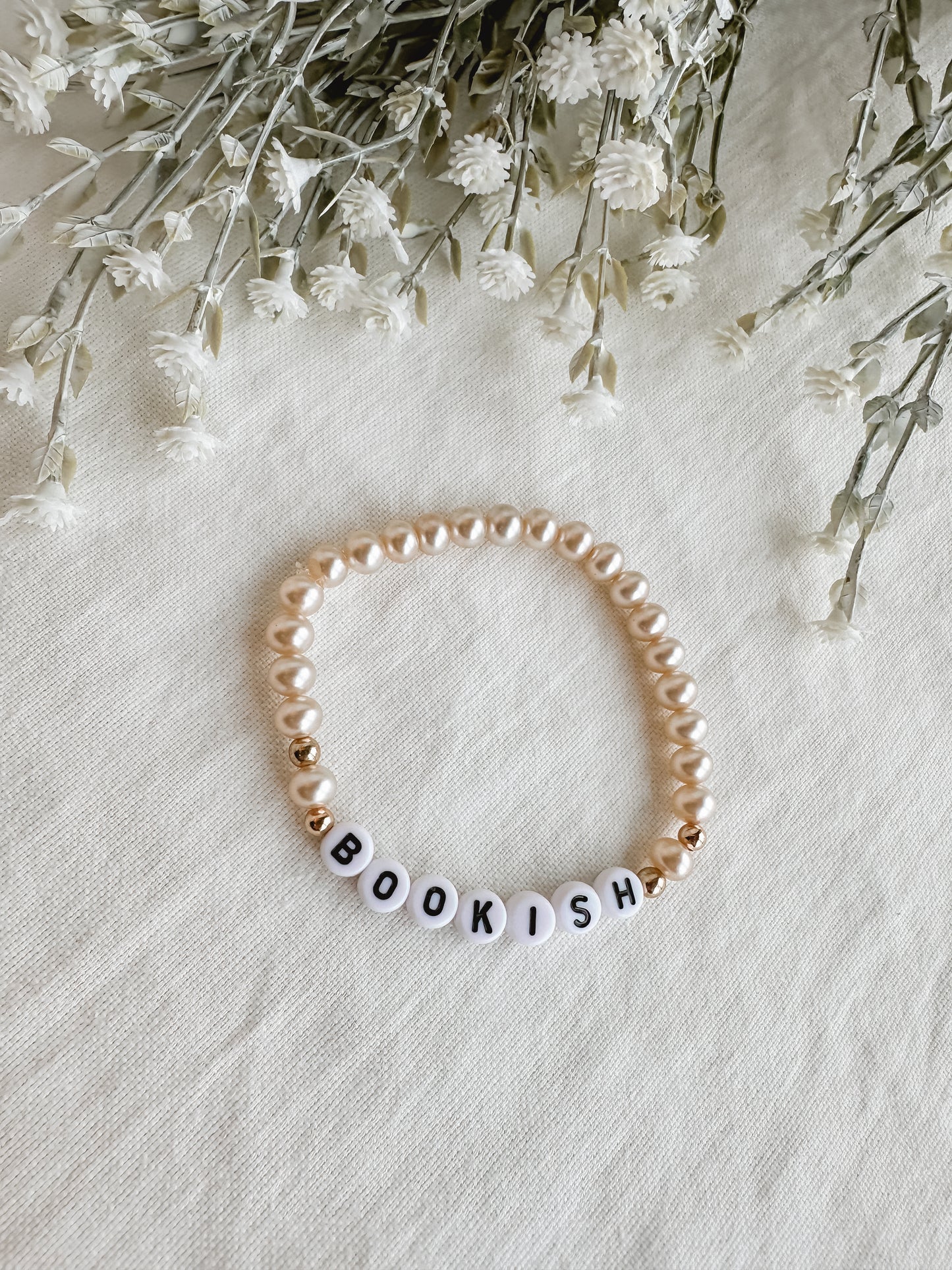 Bookish Pearl Bracelet
