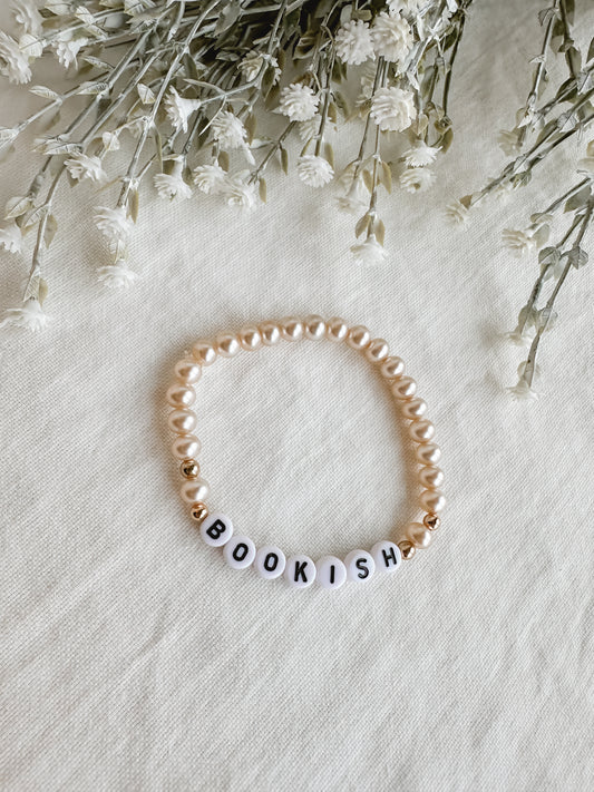 Bookish Pearl Bracelet
