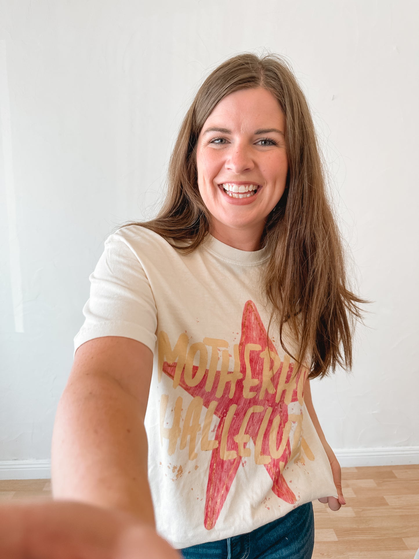 Motherhood Hallelujah Tee