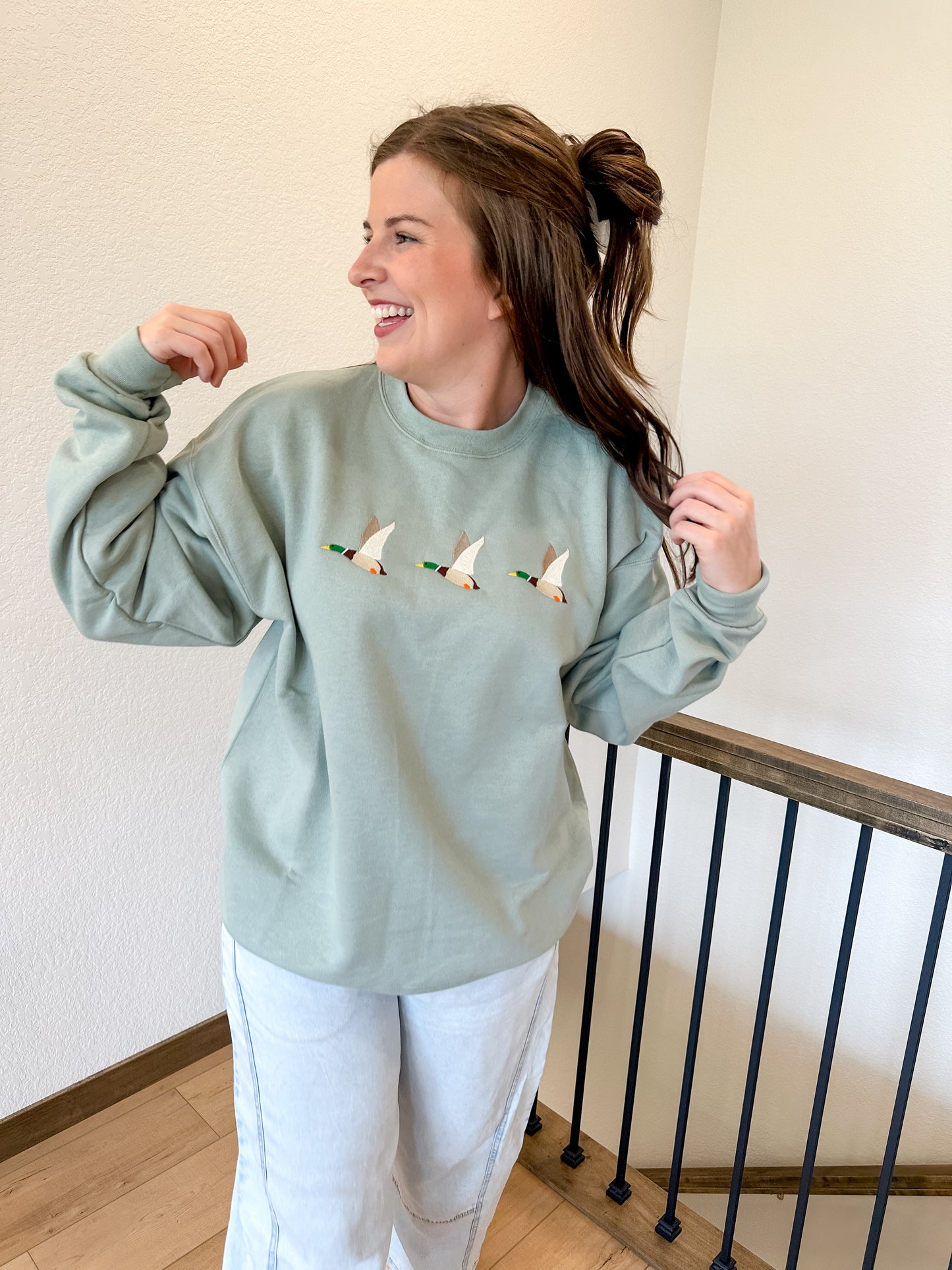Mallard Embroidered Sweatshirt