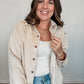 Bone Suede Jacket