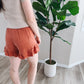 Ruffle Hem Shorts