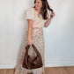 Cream Floral Skirt