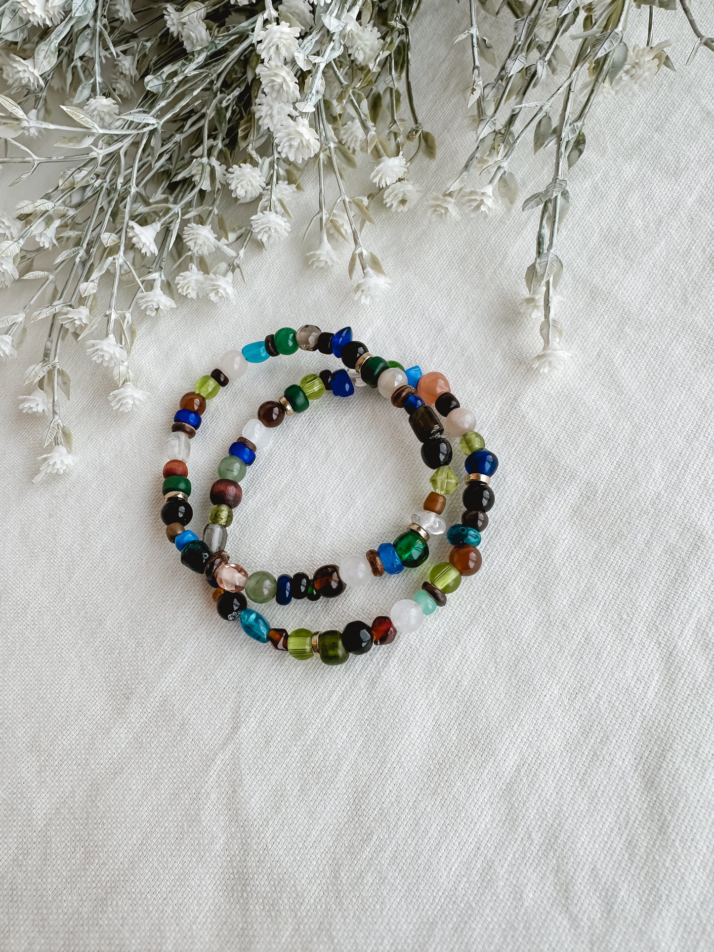 Down To Earth Beaded Bracelet Set
