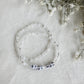 Girl Mom Clear Bracelet Set