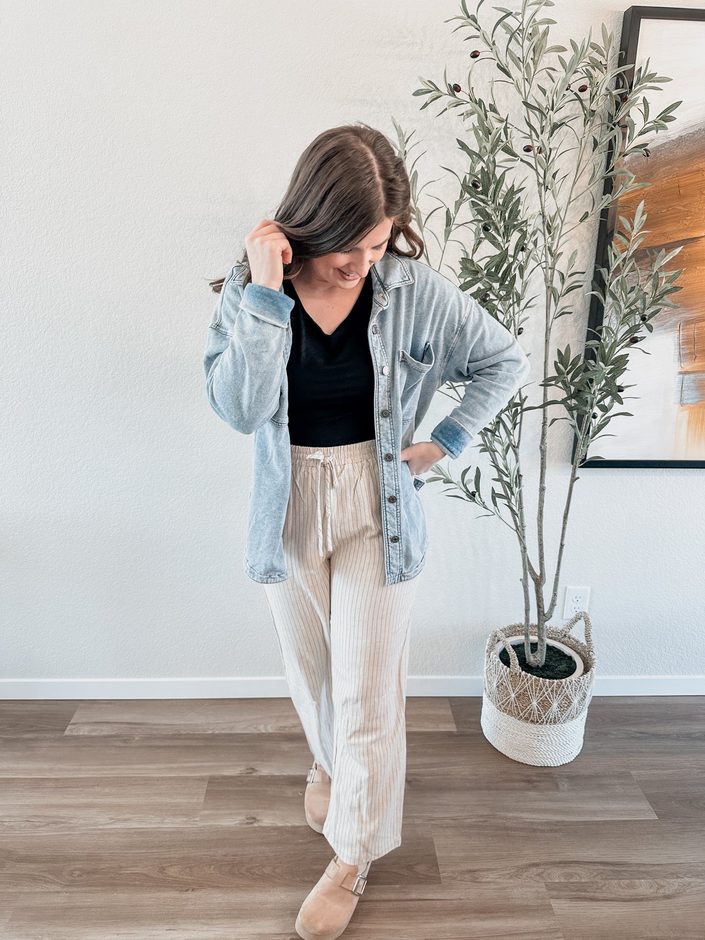 Essential Denim Shirt Jacket