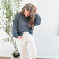 Oatmeal Stripe Linen Pants