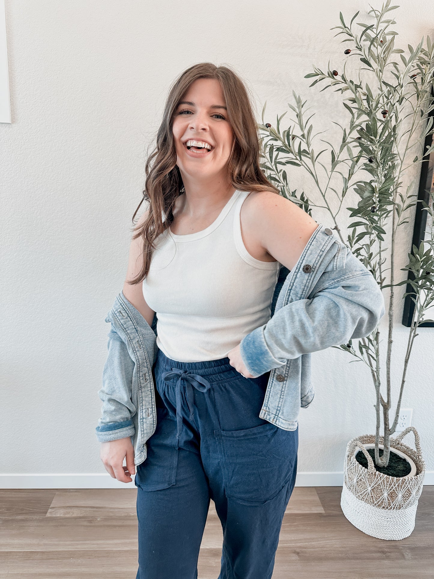 Essential Denim Shirt Jacket
