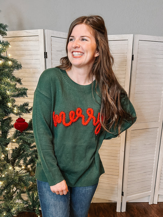 merry sweater