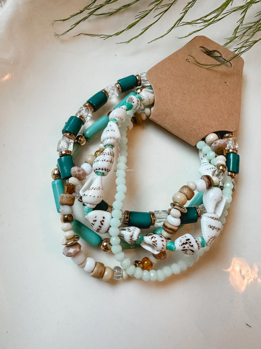 Teal Summer Bracelet Set