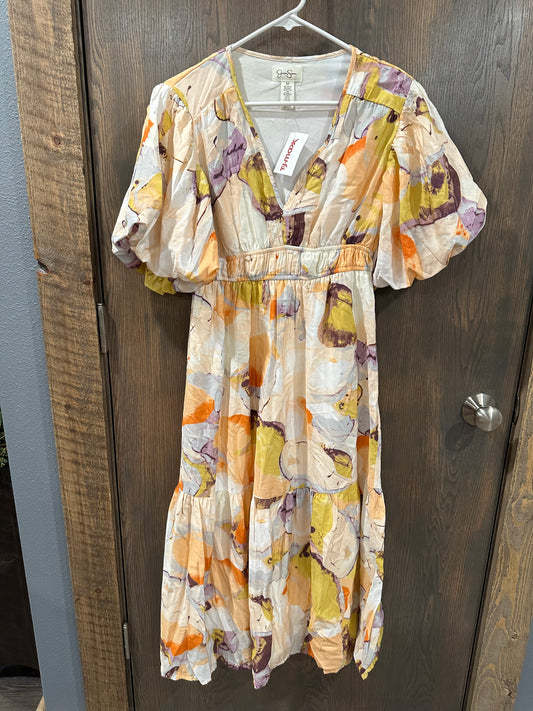 NWT Puff Sleeve Dress - Medium