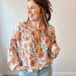 Tie Front Floral Top