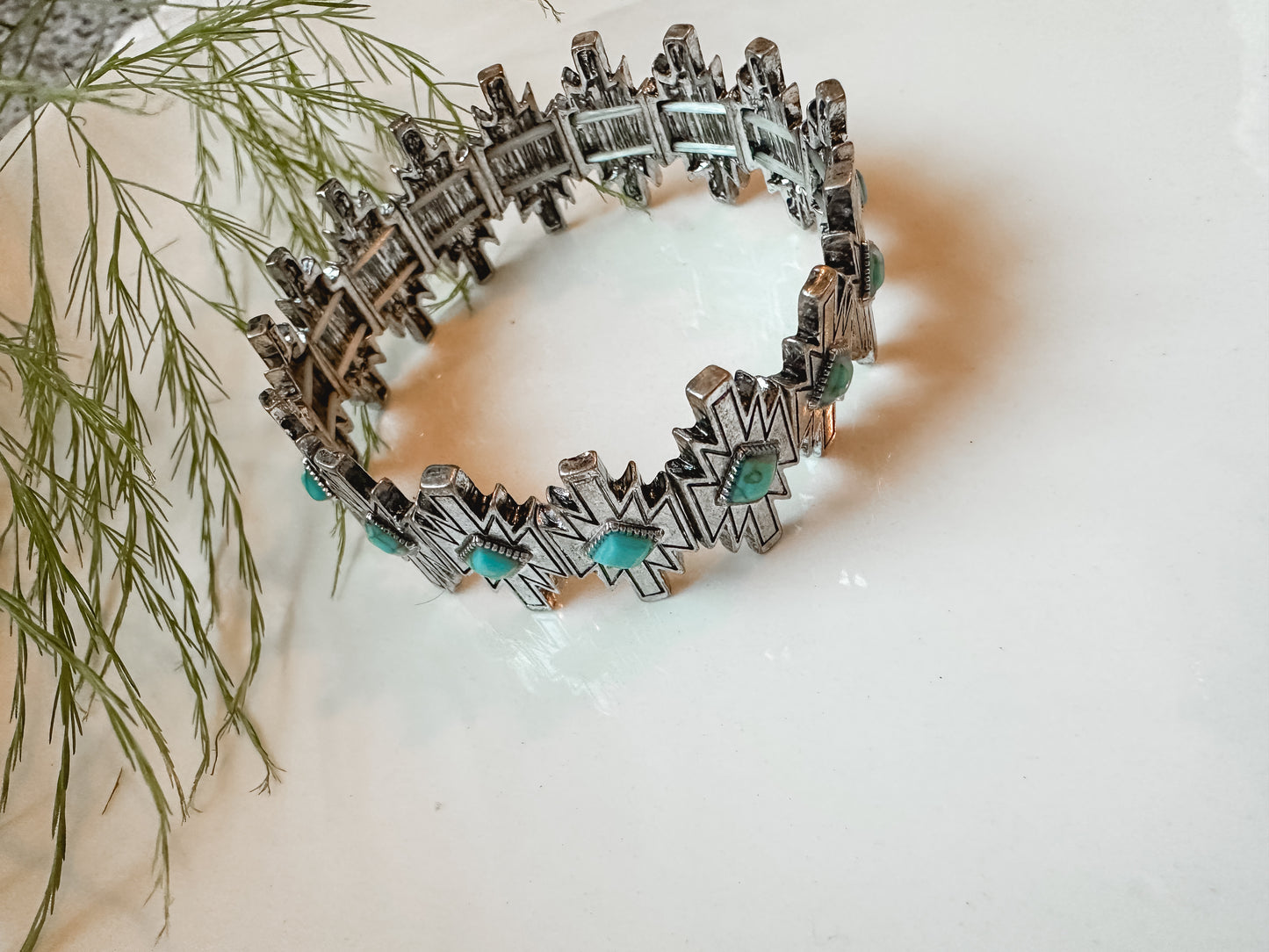 Aztec Stretch Bracelet