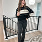 Chenille Stripe Sweater