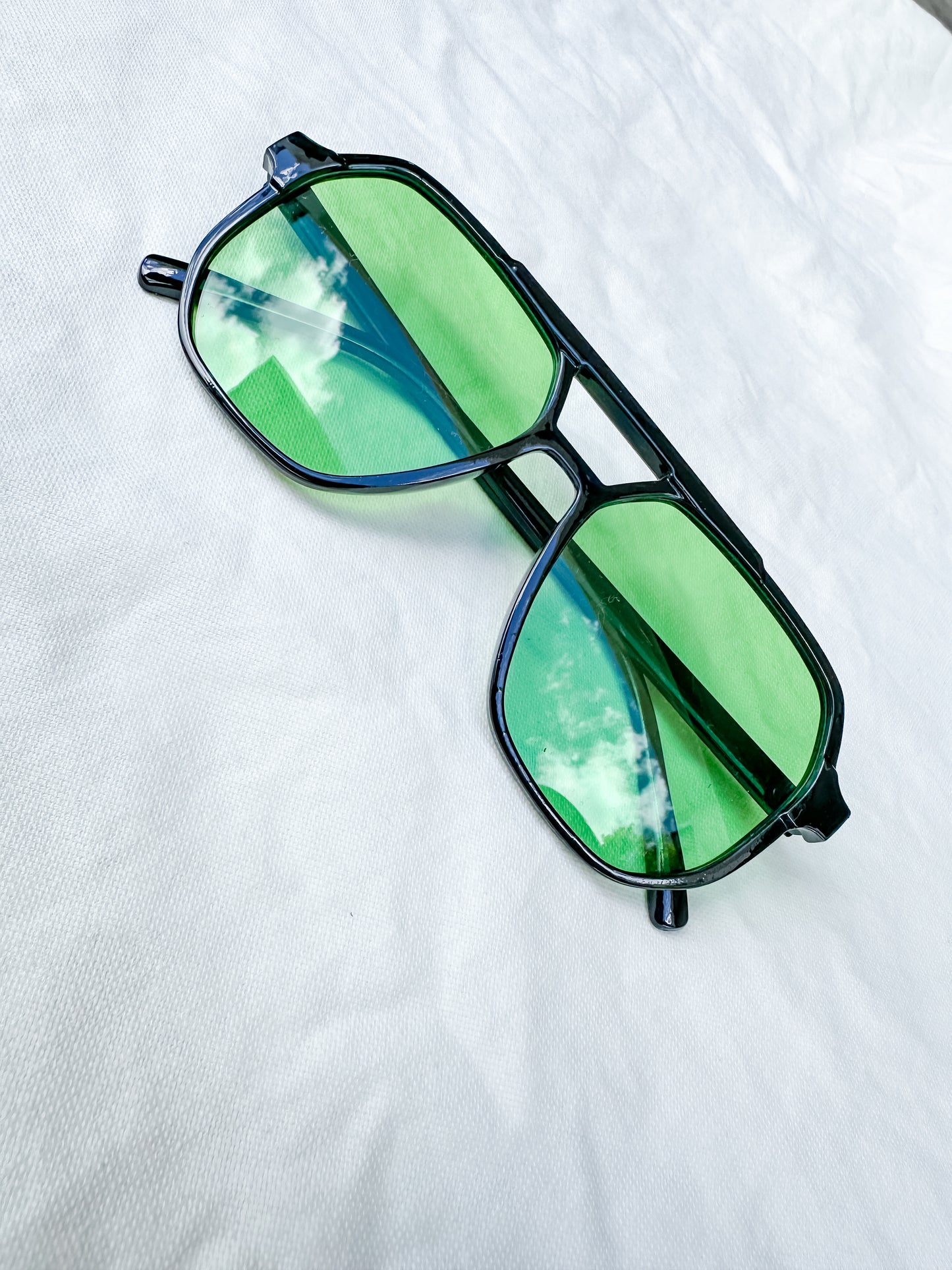 Double Bridge Aviator Sunnies