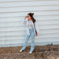 Stripe Button Down Long Sleeve
