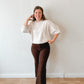 Soft Beige Puff Sleeve Top