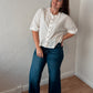 Wide Leg Dark Wash Jeans