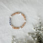 Peach + Cream Mama Bracelet
